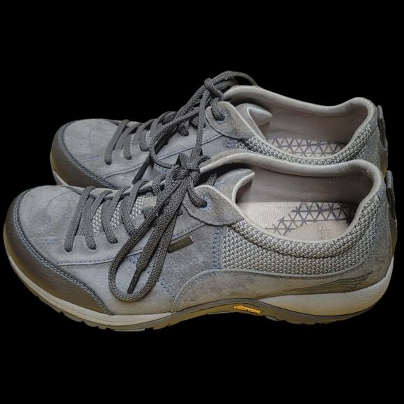 Dansko Women's Grey Shoes, Vibram Slip Resistant Shoes Size 40 Fits 7 or 7.5 - Picture 2 of 6